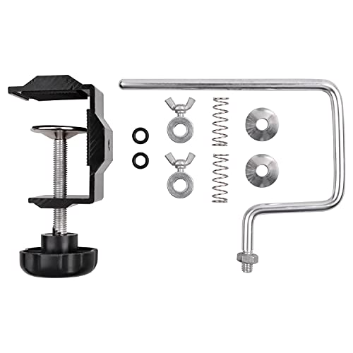 SILANON Fishing Line Spooler Adjustable Fishing Line Winder Spooler Machine Portable Stable Reel Spooler with Clamp Spooling Station System for Spinning Casting Reels - style: Type A-with Clamp