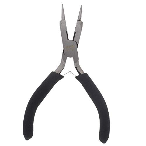 The Beadsmith 4-in-1 Multifunctional Pliers - All-Purpose Jewelry Making Tool w/Cushion Grip, 5”, Create Loops, Cut and Flatten Wire, Close Jump Rings