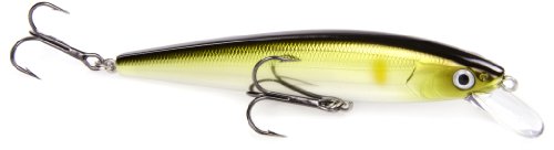 Strike King KVD Jerkbait 2 Hook - color: Chrome AYU, size: 4.5 in, 3/8 oz