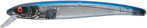Bomber Lures Long A Slender Minnow Jerbait Fishing Lure - color: Silver Flash Blue Back, style: Magnum Long a Slender Minnow Jerbait Fishing Lure