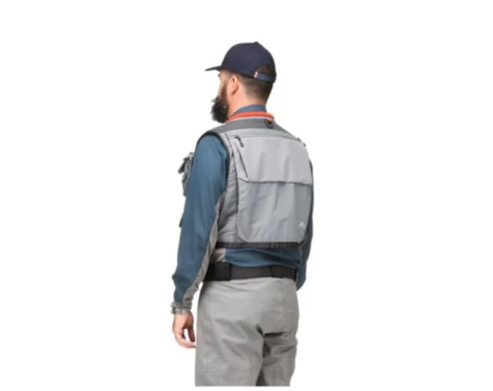 Simms Guide Vest Steel M - size: Medium