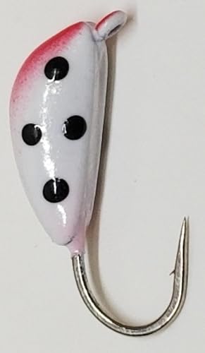 K&E Stopper Lures Tungsten - color: BLOODY NOSE GLOW, size: 10