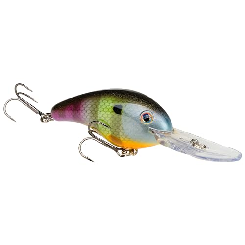 Strike King Strike King Promodel Crankbait S5XD Fishing Lure, 5/8 oz, Unique Curved Bill and Balance - color: Neon Bluegill