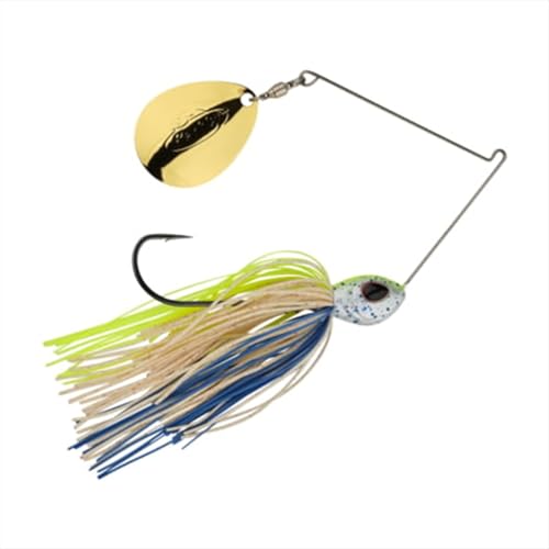 Berkley Power Blade Standard Fishing Spinnerbaits - color: Old School/Gold, size: 3/4 oz - Colorado