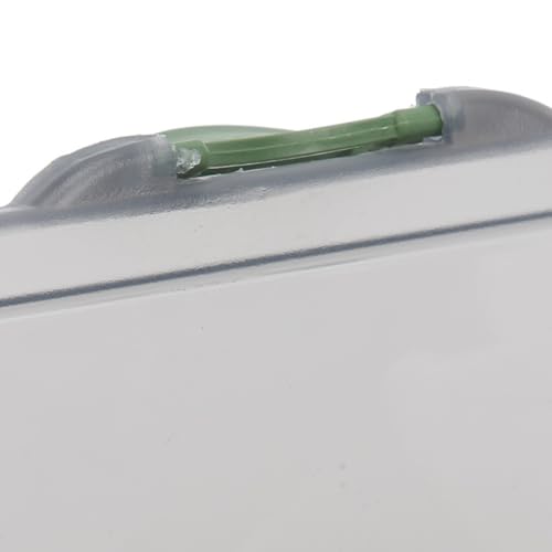 Fishing Tackle Box, Clear Water proof Storage Organizer for Hooks, Lures, Baits, Terminal Tackle and Small Fishing Accessories Use(8 Compartments) - size: 8 Compartments
