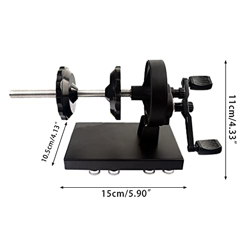 Reversible Reel Fishingline Winder Equipment Multi-Function Line Recoil Machine Dual-Direction Spooler Base with Suction Array Tool for Rotary Baitcasting Wheel