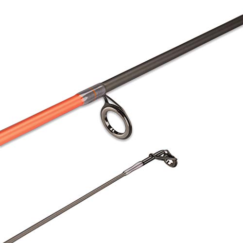 Berkley 6’6” Shock Spinning Rod, 1 Piece Composite Medium Power Fishing Rod for Freshwater or Saltwater Fishing, Shock Absorbing Tip
