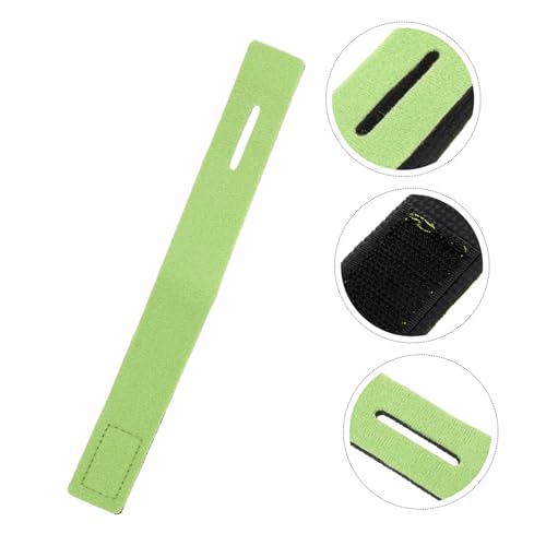 Hemobllo 10pcs Fishing Rod Keeper Straps Elastic Anti-Slip Fishing Pole Tie Down Bands for Outdoor Casting and Spinning Rod Storage on Boat Deck
