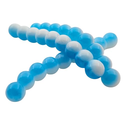 Fishing Scented Soft Plastic Beads Artificial Salmon Egg Bait Packs for Trout, Steelhead and Salmon (Spawn Roe Fishing Tackle) - color: All Gas, size: .375"/10mm-27 Eggs per pack