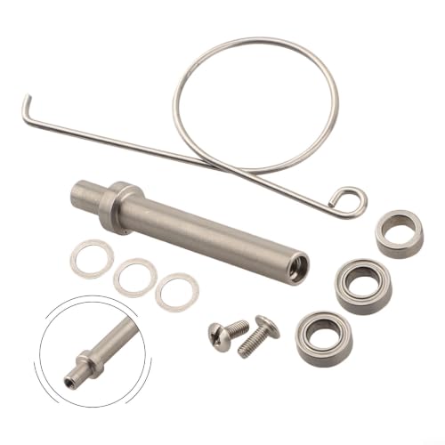 Fishing Reel Handle Knob Bearing Washer Screw Gasket Assembly Tool Parts for Freshwater Fishing Metal Shaft Repair Kit - size: 7*4*2.5