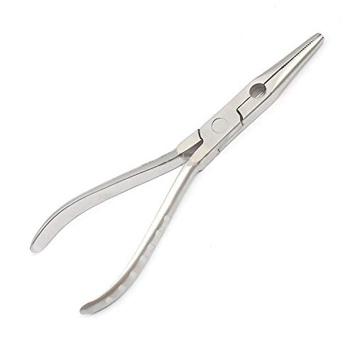 Fishing Pliers 8 Inches Stainless Steel Straight Jaw Plier for Removing Hook and Cutting Lines