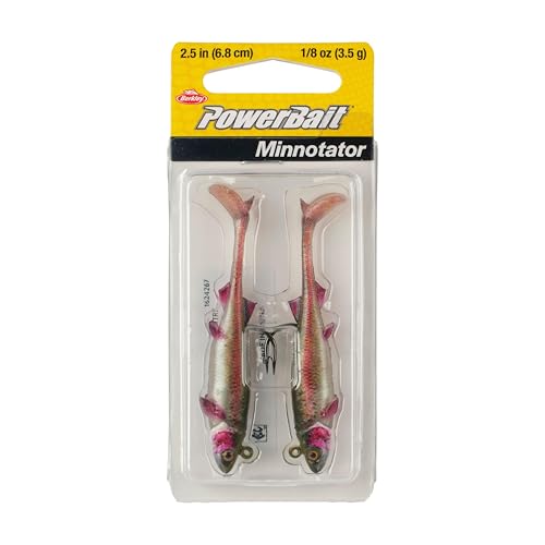 Berkley PowerBait Minnotator Fishing Soft Bait - color: HD Rainbow Trout, size: 2.5 in - 1/8 oz
