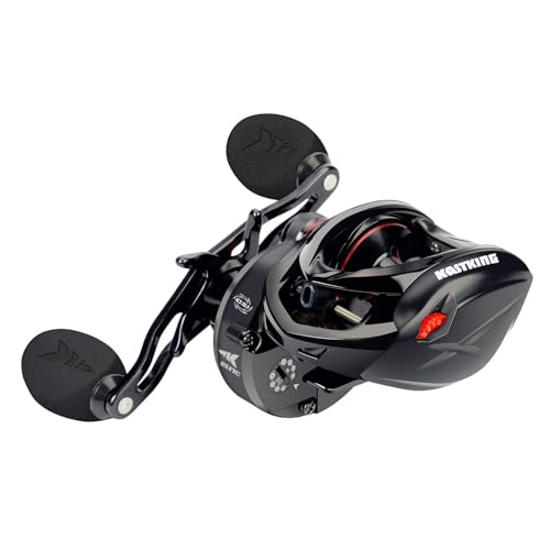 KastKing Speed Demon Elite Fishing Reel, World's Fastest 10.5:1 Gear Ratio/Deadbolt Baitcasting Reel, 10+1 Shielded Stainless Steel BB, CNC Lightweight Aluminum Frame, Available in Skipping Version - color: High Speed- 10.5:1- Right