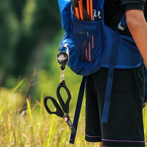 Stainless Steel Fishing Pliers,Fish Pliers with Retractor