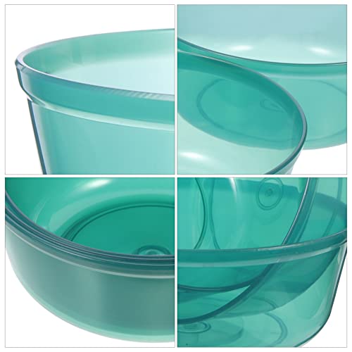 BESPORTBLE 3pcs Fishing Bait Storage Container Lightweight Mixing Basin for Outdoor Fishing Functional Bait Holder Quick Dry Feature Convenient for Travel and Easy to Clean