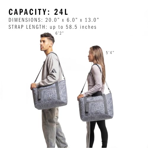 adidas All Me Tote - color: Reptile Halo Silver-grey/Grey