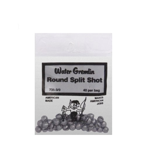 Water Gremlin Company 735-B Round Split-Shot 70Pc