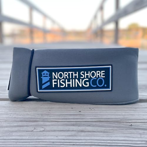 Premium Neoprene Fishing Rod Sleeve – Floating, Puncture Resistant, Labeled Protective Sock for Casting, Spinning, Trolling Fishing Rods - color: Grey, size: 60", style: Casting/Trolling