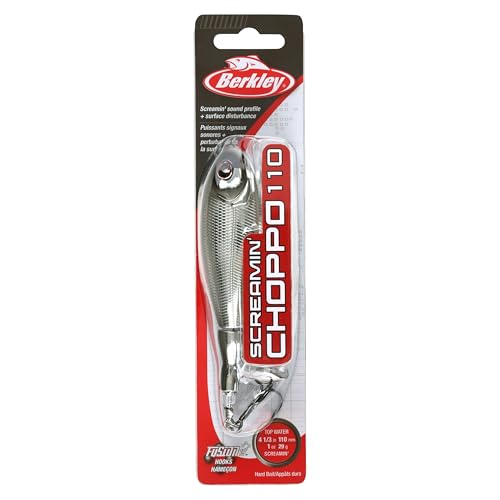 Berkley Screamin' Choppo - color: Black Chrome, size: 4.3 in - 1 oz