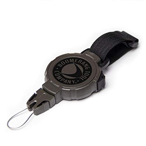 BOOMERANG TOOL COMPANY Hunting Retractable Gear Tether - style: Large Strap (48" / 8oz.)