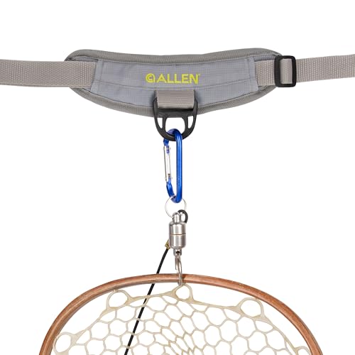 AC ALLEN Fall River Fishing Chest Pack, Fits Up to 2 Tackle/Fly Boxes, 152 Cu in / 2.5 L - color: Gray/Lime