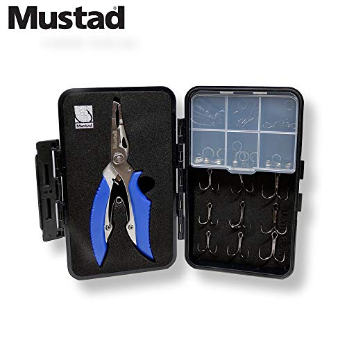 Mustad Treble Kit - TG76, Split Rings, Fastach, Dual Lock