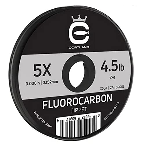 Cortland Fluorocarbon Tippet 30yd - size: 6X