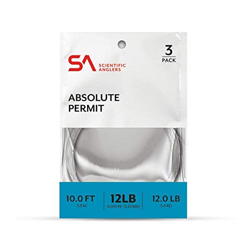 Scientific Anglers Absolute Permit Leader - 3 Pack - size: 16lb