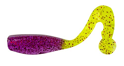 Bobby Garland Stroll'R Soft Plastic Crappie Fishing Lure, 2.5 Inches, Pack of 12 - color: Keystone Candy