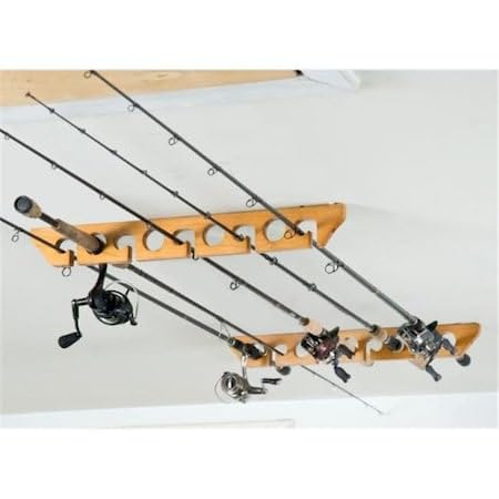 Handson Wood Ceiling Horizontal Rod Rack