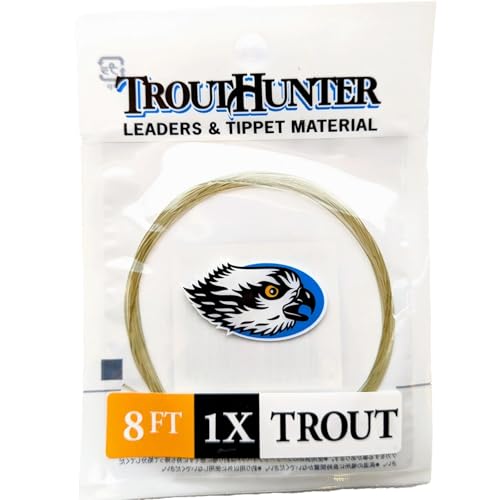 TroutHunter Nylon 8' Leader with Loop - size: 1X