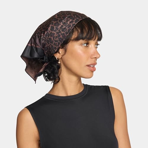 MISSION Cooling Bandana - Lightweight & Breathable - Cools Up to 2 Hours - UPF 50 Sun Protection - Machine Washable - color: Leopard