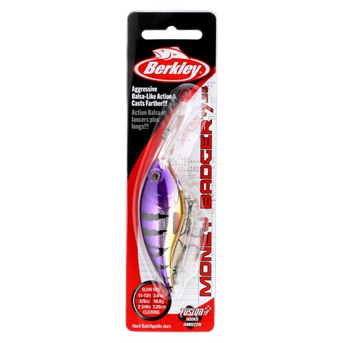 Berkley Money Badger Fishing Hard Bait - color: Viking Perch, size: 2 3/4 in - 7.25 (5/8 oz)