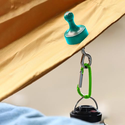 Fishing Strongest Magnetic Net Release Magnet Clip Holder Retractor, Quick Release Keychain with Super Strong Magnet, Fly Fishing Magnetic Buckle Fishing Equipment (5 Pack)