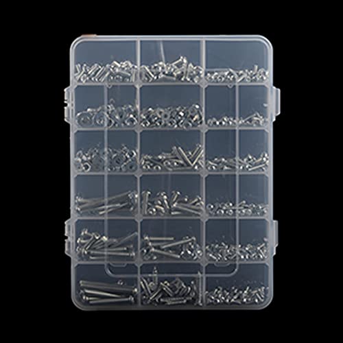 Tackle Box, Plastic Clear 36 Compartments Tackle Box Organizer with Removable Dividers,3600 Tackle Tray,Tackle Boxes for Bait Hook Craft Jewelry Beads Fishing Lure Container