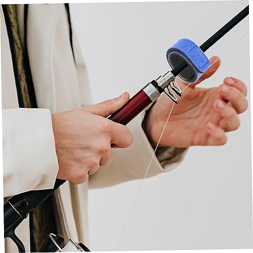 POPETPOP Pole Elastics for Fishing Hook Fishing Pole Sleeves Fishing Rod Wraps Fishing Rod Ties Fishing Rod