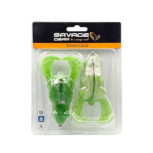 Savage Gear Tough Frog - color: Black, size: 3.5"