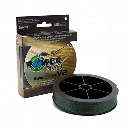 Power PROPower Pro Super Slick 300Yd Timber Brown - color: Moss Green, size: 8 lb 150 yards