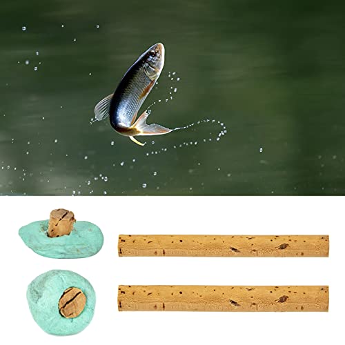 10Pcs Cork Wood Float Sticks Diameter 6mm & 8mm for Lures Carp Baits Outdoor Carp Fishing Tackle Accessories
