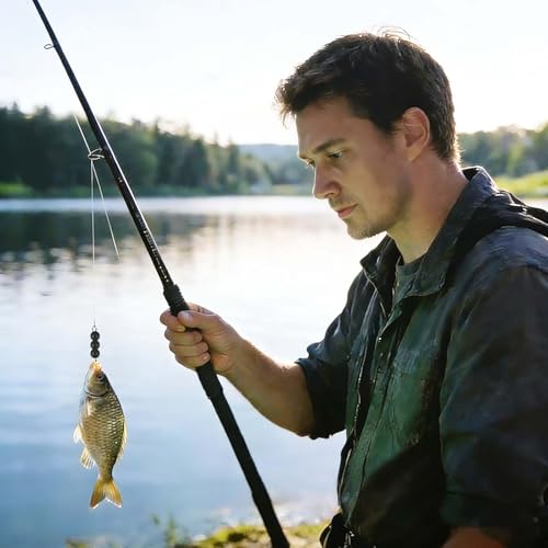 Fishing Beads, Plastic Round Hard Bait Egg Lure Rig Freshwater Saltwater for Fishing Rigs for Catfish Rig Outdoor Tackle Tool - size: 6mm