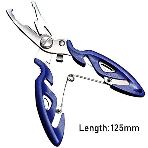 GREATFISHING 200PCS High Strength Heavy Stainless Steel Split Ring Lure Connector Swivels Snap with Fishing Pliers 30lb to 120lb Test - color: 200pc X-strong Ring With Plier