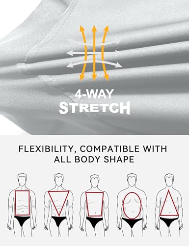 Little Donkey Andy Men's Lightweight Softshell Vest, Windproof Sleeveless Jacket for Running, Hiking, Cycling, Golf - color: White, size: Small