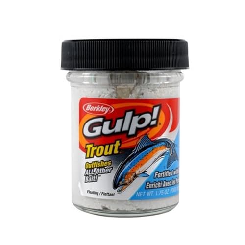 Berkley Gulp! Trout Fishing Dough Bait - color: Marshmallow Cluster, size: One Size, style: Original Scent