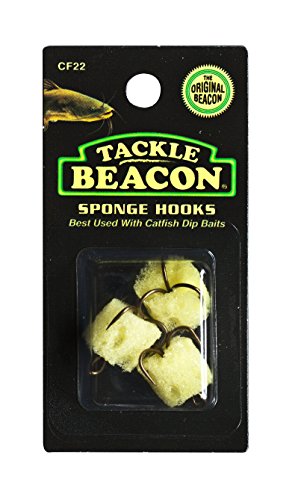 Rod-N-Bobbs® Tackle Beacon® Catfish Sponge Hook Treble Hook (3 Pack) - #4 and #6 Hook Sizes - size: #6