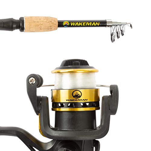 Wakeman Wakeman Telescopic Fishing Rod and Reel