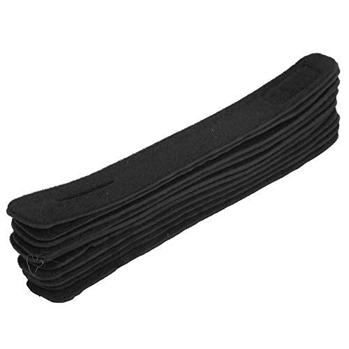 10Pcs Fishing Rod Tie Strap Slip Pole Fixing Band, Neoprene Rod Wrap Holder for Fishing Poles, Gear, Flags, , Pants