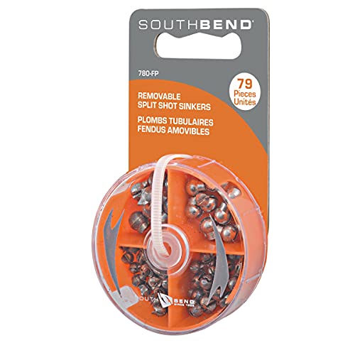 South Bend Removable Split Shot Assortment (Orange)
