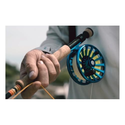 Redington Grande Fly Fishing Reel, Heavyweight Big Game Fly Reels, Freshwater and Saltwater, Super-Torque Drag System, Marine, 9/10/11 - color: Marine, size: 9/10/11