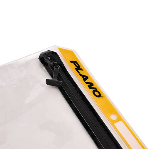 Plano Stowall Series Deluxe XL Waterproof Storage Bag, Transparent, TPU Plastic, Tackle Organization Storage, Heavy-Duty Resealable Zipper Seal Closure - style: XL Waterproof