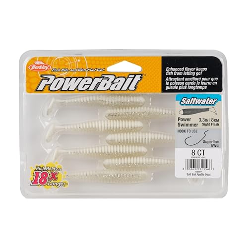 Berkley Berkley PowerBait Saltwater Power Swimmer - color: Sight Flash, size: 3 1/3"